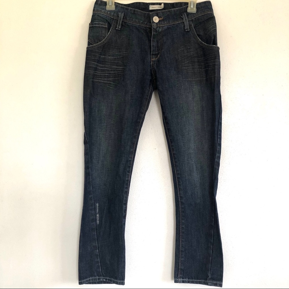 Anthropologie Silence + Noise Mid-Rise Blue Jeans